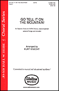 Go Tell It on the Mountain SATB choral sheet music cover